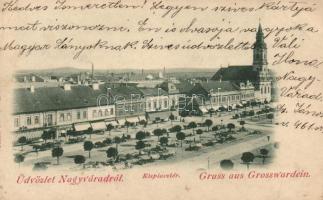 1899 Nagyvárad lesser market place (EB)