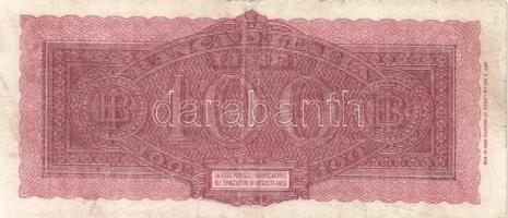 Olaszország/Átmeneti kormány 1944. 100L T:III
Italy/Interim government 1944. 100 Lire C:F
