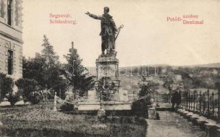 Segesvár Petőfi statue (wet damage)