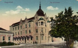 Nagyvárad Chamber of Counsels with advertisment on backside (EK)