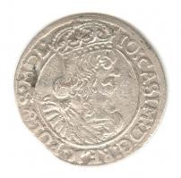 Lengyelország/Királyság 1665A-T. 6Gr Ag "Johann Casimir" (Kopicki: 1677.) T:3 ü.
Poland/Ki...