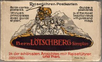 Svájc, Lötschberg képeslapfüzet