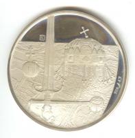 1978.I.6. "Budapest - Parlament / Királyi szent ereklyék" Ag (0.925) emlékérem. Szign.: FZ...