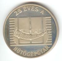 1977. "Jászberény / 25 éves a Hűtőgépgyár" emlékérem (43mm) T:PP