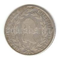Ausztria/magyar verdejel 1785B 20Kr Ag "II József" T:2-
