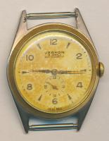 Vernon 15 köves Antimagnetic, mésodpercmutatós unisex karóra. Működőképes, de tisztításra szorul / Vernon 15 Jewels anti magnetic watch. Works but needs cleaning.