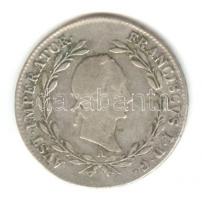 Ausztria 1829A 20Kr T:3/2-
Austria 1829A 20 Kreuzer ag C:F/VF