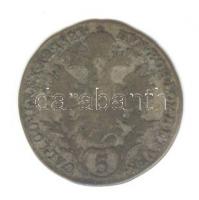 Ausztria 1821A 5Kr Ag I.Ferenc T:3 Austria 1821A 5 Kreuzer ag "Franz II" C:F