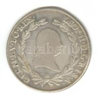 Ausztria/magyar verdejel 1792B 20Kr Ag II. Lipót T:2-