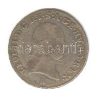 Ausztria/magyar verdejel 1792B 3Kr Ag II. Lipót T:3/2-