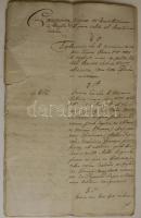 1723  Vallási törtvénytervezet vázlata a katolikus és nem katolikus házasságokra cca. 20 p. latinul/  &lt;br/&gt;religious bill