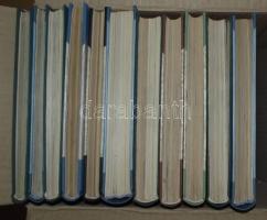 Magyar Horgász havilap bekötött évfolyamai 13 kötetben, kifogástalan állapotban (1972-80, 1983-86)