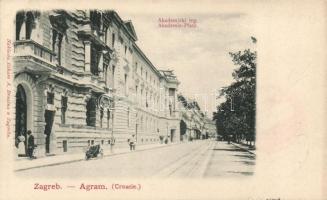 Zágráb Academy square