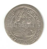 Német Államok/Szilézia/Boroszló 1678 SHS 6Kr Ag "I. Lipót" T:3/3+ h.
German States/Silesia...