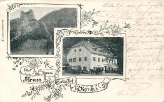 1899 Sattelhof (Kernhof) hotel (EB)