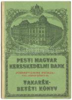 1939. Pesti Magyar Kereskedelmi Bank Józsefvárosi fiókja Takarékbetéti könyv