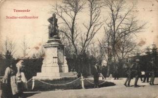 Temesvár statue of Scudier (fl)