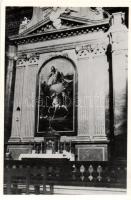 Nagyvárad Cathedral interior, altar