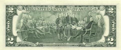 USA 2003. 2$ "F" (2x) egymás utáni sorszámmal T:I
USA 2003. 2 Dollars "F" (2x) s...