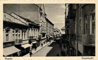 Ungvár promenade