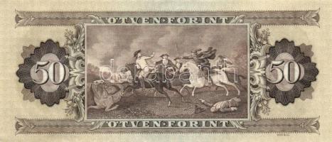 1975. 50Ft (2x) egymás utáni sorszámmal T:I-(apró sarokkopás)