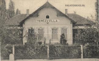 Balatonboglár Teréz Villa, Divald & Monostory