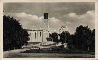 Balatonboglár Római katolikus templom, országzászló