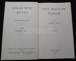 Jókai Mór  művei  1-50. centenáriumi kiadás  sorozat, 1926 Budapest Franklin - Társulat nyomdája, ki...