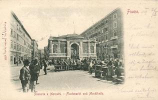 1899 Fiume market