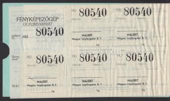 1940 Magyar Légiforgalmi RT. Budapest-Kolozsvár repülőjegy / BVudapest-Cluj plane ticket