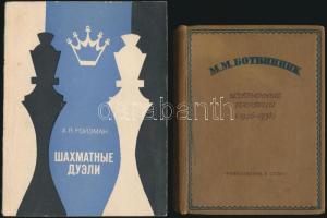 1936-1976  2 db orosz nyelvű sakkönyv /  sovjet  chessbook