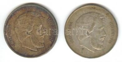 1947. 5Ft Ag "Kossuth" (2x) T:3