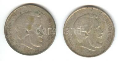 1947. 5Ft Ag "Kossuth" (2x) T:3