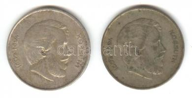 1947. 5Ft Ag "Kossuth" (2x) T:3