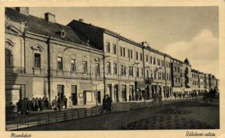 Munkács Rákóczi street