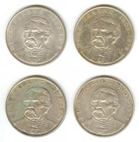 1994. 200Ft Ag "Deák" (4x) T:2,2-