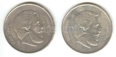 1947. 5Ft Ag "Kossuth" (2x) T:2-