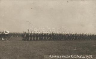 1908 Zeithain military parade photo