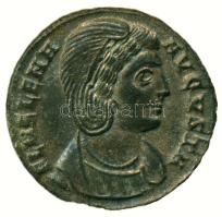 Római Birodalom / Sziszek / HELENA 328-329. Follis (18mm/2.91g) T:1,1- Roman Empire / Siscia / HELENA 328-329. Follis "FL HELENA AVGVSTA / SECVRITAS REI PVBLICE - G SIS" (18mm/2.91g) C:UNC,AU RIC 218.
