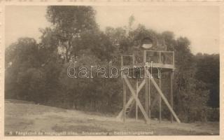 Military WWI Hungarian guard tower