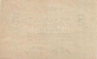 ~1920. "Pester Lloyd" utalvány 3K bélyegző nélkül T:I-(kis folt)