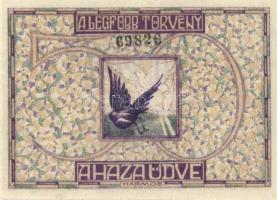 Sopron 1919.01.01.  Városi utalvány 50f T:I-(apró betépődés)