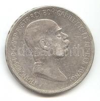 Ausztria 1908. 5K Ag "Jubileum" T:3
Austria 1908. 5 Corona Ag "Jublilee" C:F