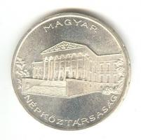 1956. 10Ft Ag "10 éves a forint / Nemzeti Múzeum" T:1