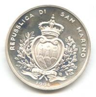 San Marino 1994. 1000L Ag "XVII. Téli Olimpia" T:PP /
San Marino 1994. 1000 Lira Ag "...