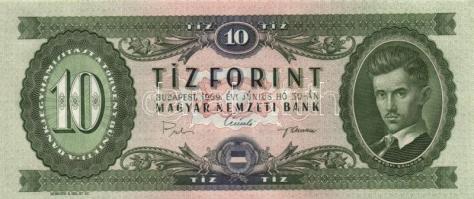 1969. 10Ft (3x) T:I,I-(apró sarokhajlás)