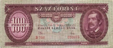 1962. 100Ft (2x) + 1968. 100Ft (2x) T:II,III