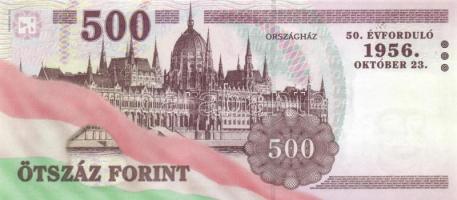 2006. 500Ft "1956-os forradalom évfordulója" (2x) "EC" széria, egymás utáni sors...