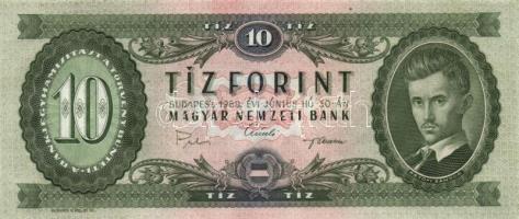 1969. 10Ft (3x) egymás utáni sorszámmal! T:I