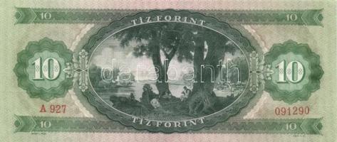 1969. 10Ft (4x) egymás utáni sorszámmal! T:I